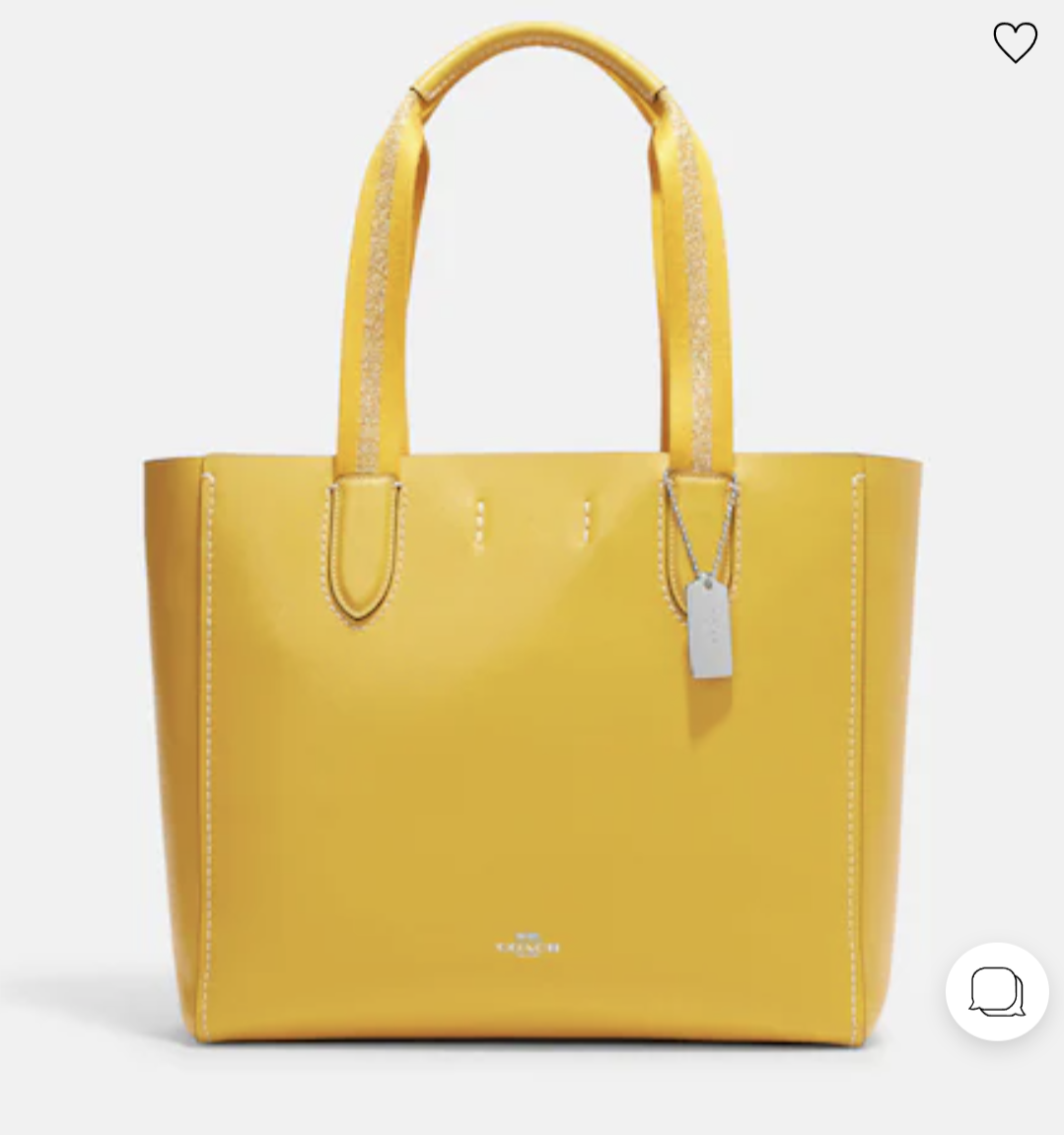 Coach derby tote bag on sale